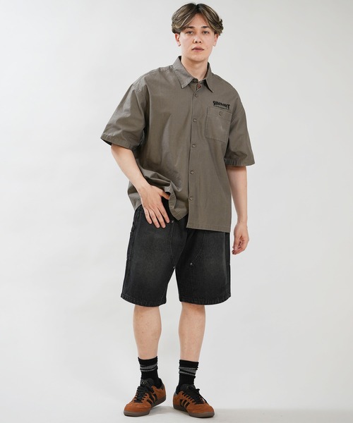 THRASHER（スラッシャー）の「THRASHER/スラッシャー 半袖シャツ 262TH1SH090（シャツ/ブラウス・メンズ・スミクロ/グレー・XL/L/M）」の10枚目の写真