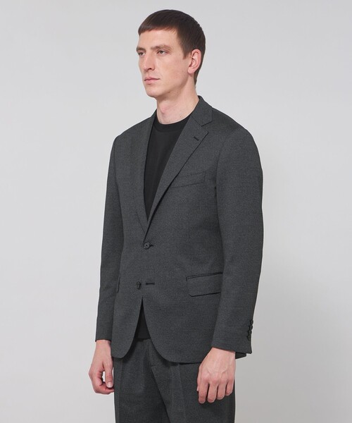 MACKINTOSH LONDON(マッキントッシュ ロンドン)の「【FLEX JERSEY】ハイゲージジャカードハウンドトゥースセットアップジャケット(テーラードジャケット・メンズ・グレー系その他2/ブラウン系その他6・36/38/40)」の6枚目の写真