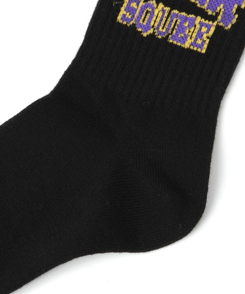 repipi armario（レピピ アルマリオ）の「RPARアーチロゴソックス（ソックス/靴下・キッズ・グリーン/ピンク/ブラック/オフホワイト/グレー・FREE）」の7枚目の写真