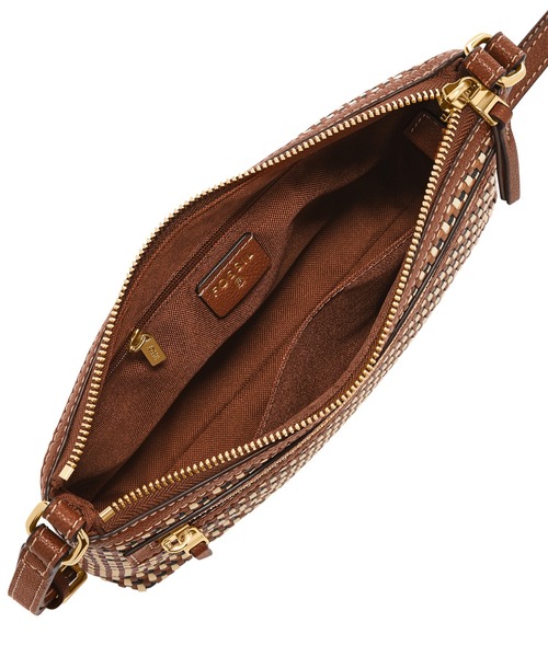 FOSSIL（フォッシル）の「フォッシル 斜めがけバッグ レディース PVC/PU ブラウン スマホ収納可 ZB11188249（ショルダーバッグ・レディース・ブラウン・FREE）」の3枚目の写真