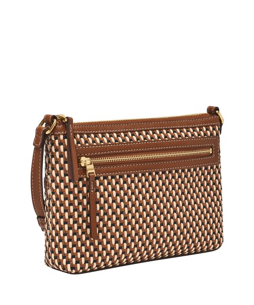 FOSSIL（フォッシル）の「フォッシル 斜めがけバッグ レディース PVC/PU ブラウン スマホ収納可 ZB11188249（ショルダーバッグ・レディース・ブラウン・FREE）」の5枚目の写真