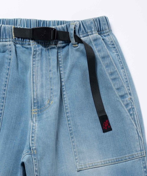Gramicci(グラミチ)の「STRETCH DENIM LOOSE TAPERED RIDGE PANT|ストレッチデニムルーズテーパードリッジパンツ(デニムパンツ・メンズ・ワンウォッシュ/ライトインディゴブルー/ダークインディゴブルー・XXL/XS/M/XL/S/L)」の10枚目の写真