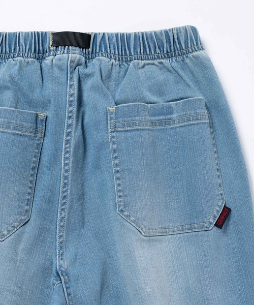 Gramicci(グラミチ)の「STRETCH DENIM LOOSE TAPERED RIDGE PANT|ストレッチデニムルーズテーパードリッジパンツ(デニムパンツ・メンズ・ワンウォッシュ/ライトインディゴブルー/ダークインディゴブルー・XXL/XS/M/XL/S/L)」の12枚目の写真