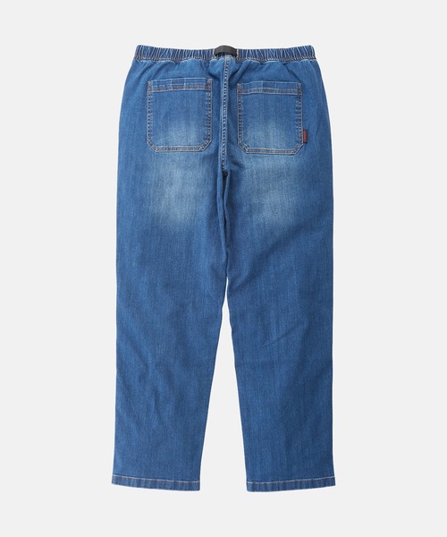 Gramicci(グラミチ)の「STRETCH DENIM LOOSE TAPERED RIDGE PANT|ストレッチデニムルーズテーパードリッジパンツ(デニムパンツ・メンズ・ワンウォッシュ/ライトインディゴブルー/ダークインディゴブルー・XXL/XS/M/XL/S/L)」の14枚目の写真