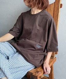 Marmot（マーモット）の「[Marmot マーモット] 別注 ドローコード付き ポケットロゴTシャツ【追加】（Tシャツ/カットソー）」