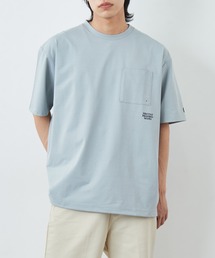 Marmot（マーモット）の「[Marmot マーモット] 別注 ドローコード付き ポケットロゴTシャツ【追加】（Tシャツ/カットソー）」