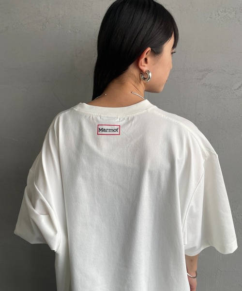 MARMOT（マーモット）の「【WEB先行予約】[Marmot/マーモット] 別注 ドローコード付き ポケットロゴTシャツ（Tシャツ/カットソー・レディース・ブラック/グレー/ダークブラウン/ホワイト・XL/L/M/S）」の17枚目の写真