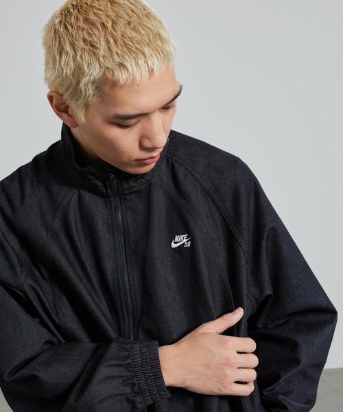 NIKE SB(ナイキエスビー)の「ナイキ SB デニム フルジップ トラックジャケット / Nike SB Denim Full-Zip Track Jacket IH1989-010 Black(ブルゾン・メンズ・ブラック・L/S/M/XL/2XL)」の10枚目の写真