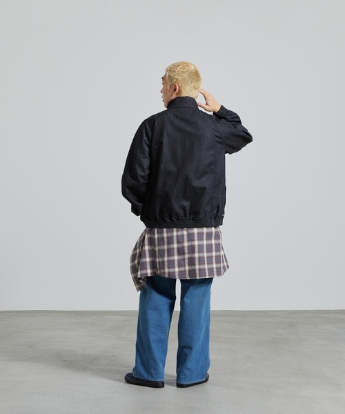 NIKE SB(ナイキエスビー)の「ナイキ SB デニム フルジップ トラックジャケット / Nike SB Denim Full-Zip Track Jacket IH1989-010 Black(ブルゾン・メンズ・ブラック・L/S/M/XL/2XL)」の9枚目の写真