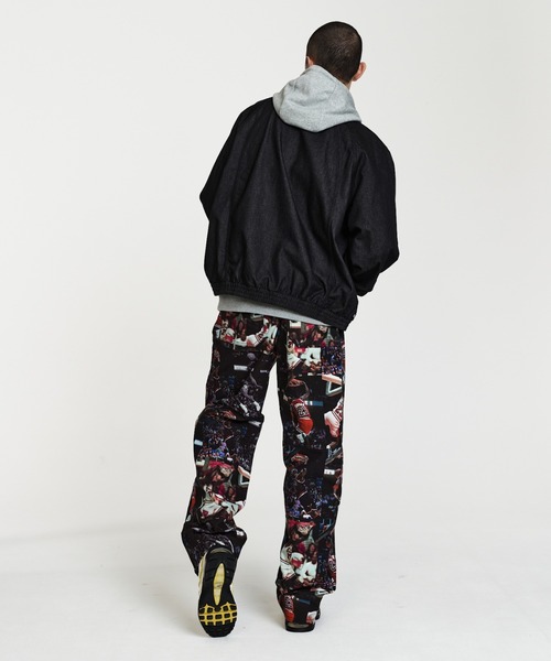 NIKE SB(ナイキエスビー)の「ナイキ SB デニム フルジップ トラックジャケット / Nike SB Denim Full-Zip Track Jacket IH1989-010 Black(デニムジャケット・メンズ・ブラック・L/S/M/XL/2XL)」の13枚目の写真