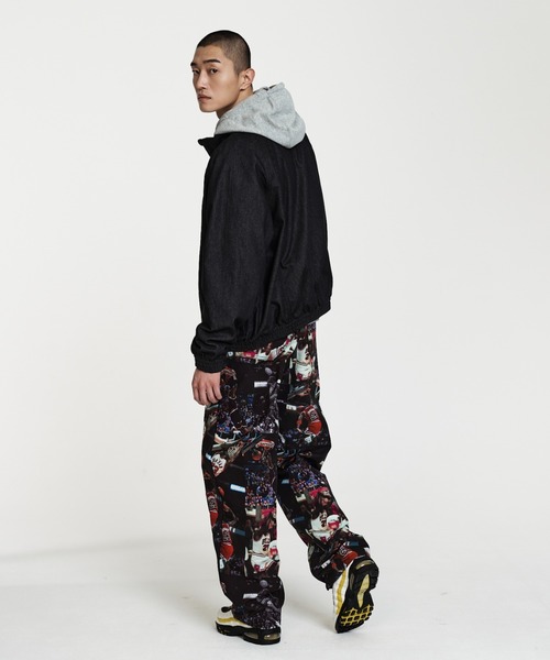 NIKE SB(ナイキエスビー)の「ナイキ SB デニム フルジップ トラックジャケット / Nike SB Denim Full-Zip Track Jacket IH1989-010 Black(デニムジャケット・メンズ・ブラック・L/S/M/XL/2XL)」の12枚目の写真