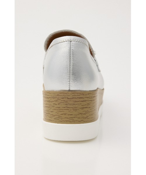 STACCATO（スタッカート）の「ｵｰﾘﾝﾍﾞﾙﾄﾌﾟﾗｯﾄﾌｫｰﾑ（ローファー・レディース・ブラック/シルバー・22.5cm/23.0cm/23.5cm/24.0cm/24.5cm）」の16枚目の写真