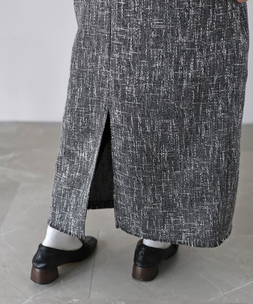 Riberry（リベリー）の「ツイードジャンパースカート（ジャンパースカート・レディース・アイボリー/ブラック・FREE）」の22枚目の写真