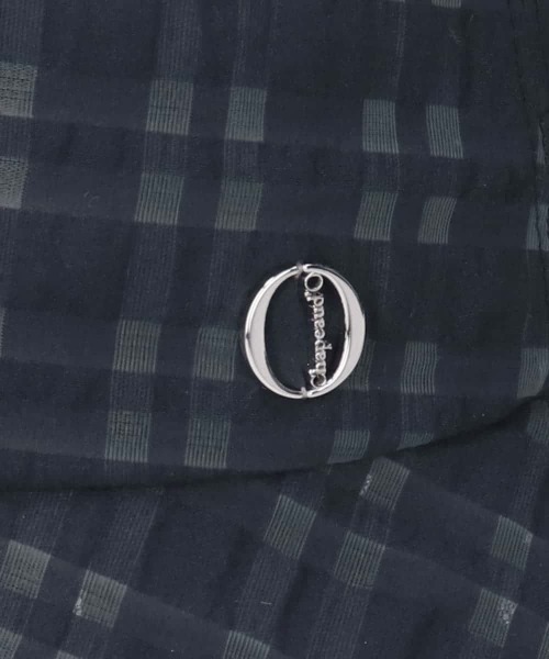 Chapeau d' O(シャポードオー)の「Chapeau d' O Check Sheer Bucket / シャポードオー(ハット・レディース・ネイビー/ホワイト/レッド・M/57.5cm)」の19枚目の写真