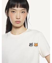 Maison Kitsune（メゾンキツネ）の「DOUBLE FOX HEAD REGULAR TEE-SHIRT（Tシャツ/カットソー）」