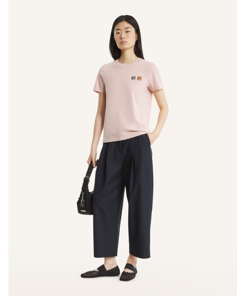 Maison Kitsune(メゾンキツネ)の「DOUBLE FOX HEAD REGULAR TEE-SHIRT(Tシャツ/カットソー・レディース・ホワイト系その他/ブラック/スモークピンク・M/XS/XL/S/L)」の17枚目の写真