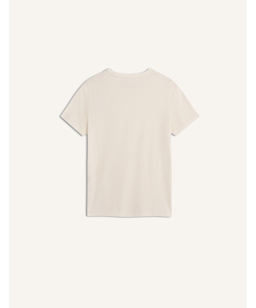 Maison Kitsune(メゾンキツネ)の「DOUBLE FOX HEAD REGULAR TEE-SHIRT(Tシャツ/カットソー・レディース・ホワイト系その他/ブラック/スモークピンク・M/XS/XL/S/L)」の5枚目の写真