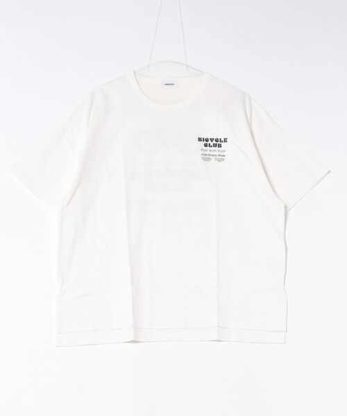GENERATOR(ジェネレーター)の「ジェネレーター BICYCLE Tシャツ(Tシャツ/カットソー・レディース・ホワイト/ベージュ系その他/ブラック・F)」の1枚目の写真