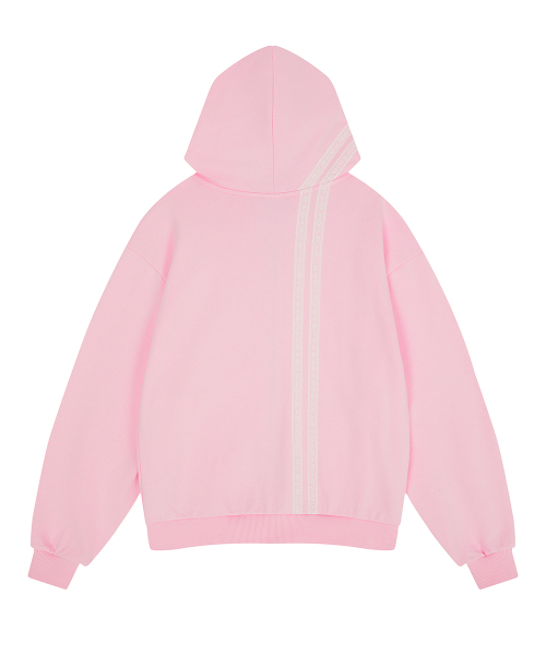 LUVISTRUE(ラヴイズトゥルー)の「EL LACE HOOD ZIP UP(PINK)(パーカー・レディース・その他・FREE)」の3枚目の写真