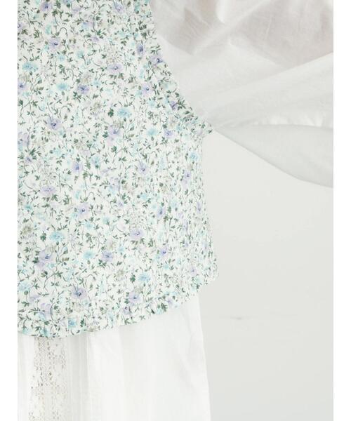 TSUHARU by Samansa Mos2（ツハルバイサマンサモスモス）の「【LIBERTY】BEATRICE柄キルトベスト（ベスト・レディース・ラベンダー/ピンク・F）」の21枚目の写真