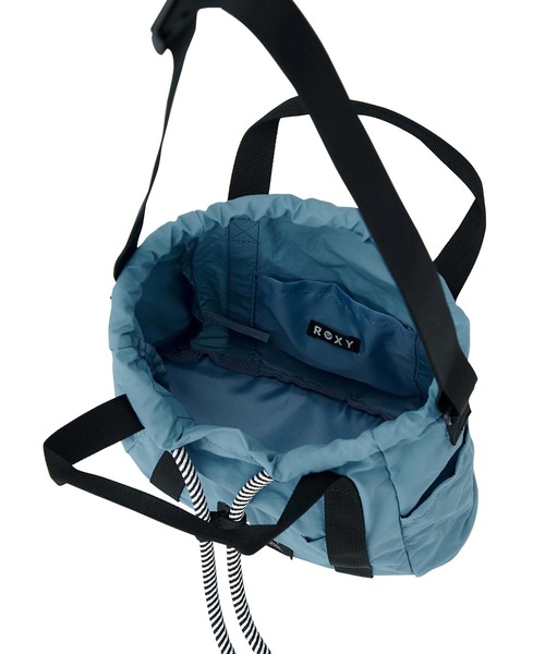 ROXY(ロキシー)の「ROXY ウィメンズ COASTY DAYS SHOULDER ショルダーバッグ 【2026年春夏モデル】/ロキシーナイロントート・ショルダーバッグ(ショルダーバッグ・レディース・ブラック/ベージュ/ミント・FREE)」の6枚目の写真