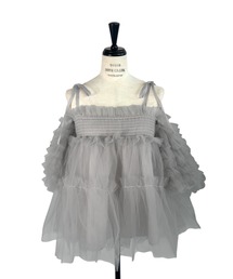 HONEY MI HONEY（ハニーミーハニー）の「tulle puff sleeve blouse（シャツ/ブラウス）」