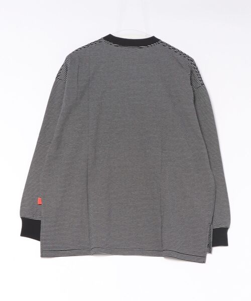 Healthknit(ヘルスニット)の「【Healthknit】26SS Nallow Border Jersey Side Slit Crewneck L/S 51056(Tシャツ/カットソー・レディース・アイボリー系1/ブラック系1/アイボリー系2・FREE)」の14枚目の写真