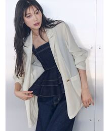 LAGUNAMOON（ラグナムーン）の「メッシュダブルテーラードジャケット（テーラードジャケット）」