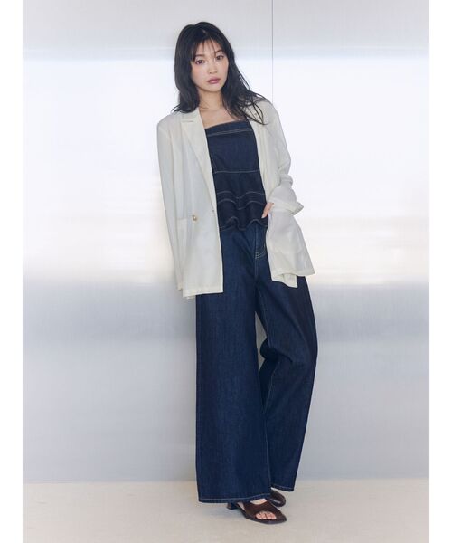 LAGUNAMOON（ラグナムーン）の「メッシュダブルテーラードジャケット（テーラードジャケット・レディース・ブラック/アイボリー/ブラウン・FREE）」の11枚目の写真