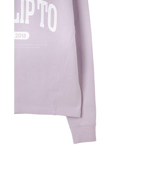 Her lip to スウェット① Her lip to トレーナー スウェット HLT Logo Two-Way Sweatshirt