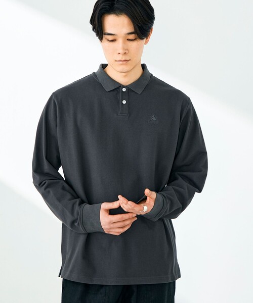 GEVACO（ゲバコ）の「【GEVACO/ゲバコ】ロングスリーブ ポロシャツ（ポロシャツ・メンズ・チャコールグレー/ブラック/ブルー・M/L）」の15枚目の写真