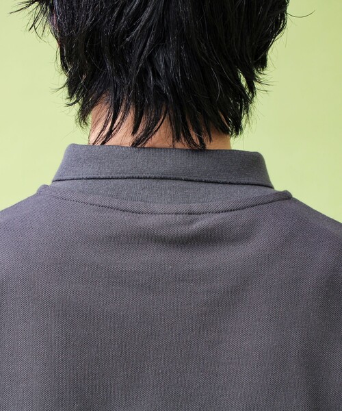 GEVACO（ゲバコ）の「【GEVACO/ゲバコ】ロングスリーブ ポロシャツ（ポロシャツ・メンズ・チャコールグレー/ブラック/ブルー・M/L）」の22枚目の写真