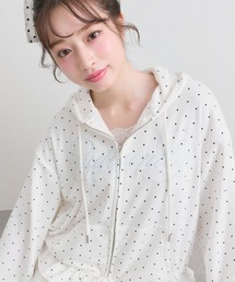 OLIVE des OLIVE | 裾フリルZIPパーカー(パーカー)