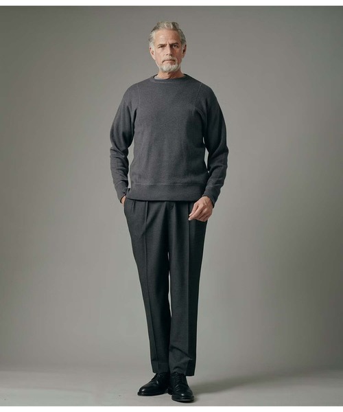 junhashimoto（ジュンハシモト）の「W ZIP CREW NECK KNIT（ニット/セーター・メンズ・ブラック・4）」の13枚目の写真