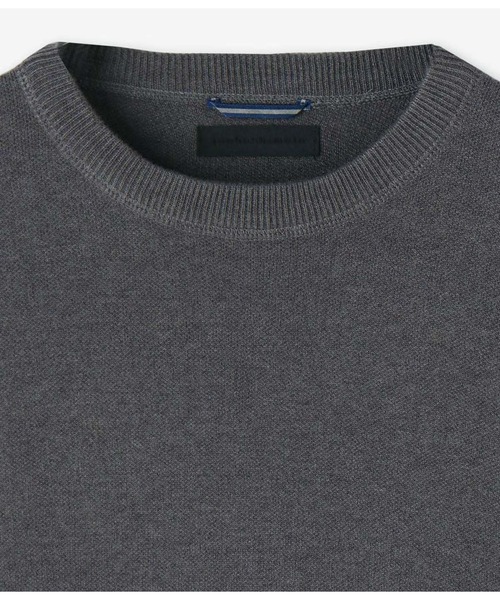 junhashimoto（ジュンハシモト）の「W ZIP CREW NECK KNIT（ニット/セーター・メンズ・ブラック・4）」の3枚目の写真