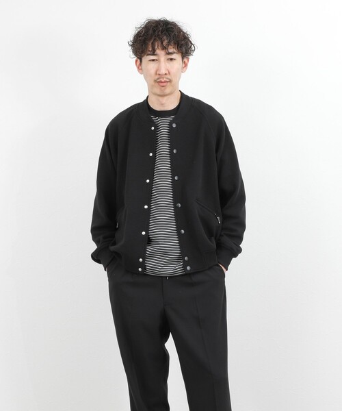 NOLLEY’S（ノーリーズ）の「カットスタジャン 26SS（ブルゾン・メンズ・チャコールグレー/ブラック・M/L/XL/S）」の10枚目の写真