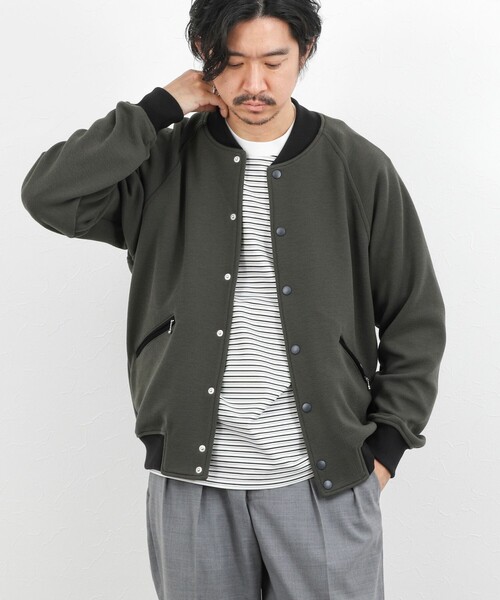 NOLLEY’S（ノーリーズ）の「カットスタジャン 26SS（ブルゾン・メンズ・チャコールグレー/ブラック・M/L/XL/S）」の15枚目の写真