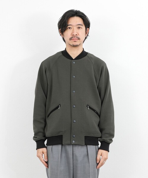 NOLLEY’S(ノーリーズ)の「オーバーサイズ カットスタジャン 26SS(ブルゾン・メンズ・チャコールグレー/ブラック・M/L/XL/S)」の13枚目の写真