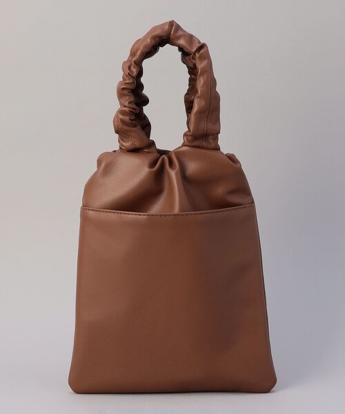 coen（コーエン）の「2wayギャザーハンドル巾着ショルダーバッグ（ショルダーバッグ・レディース・オフホワイト/ブラック/ブラウン・FREE）」の17枚目の写真