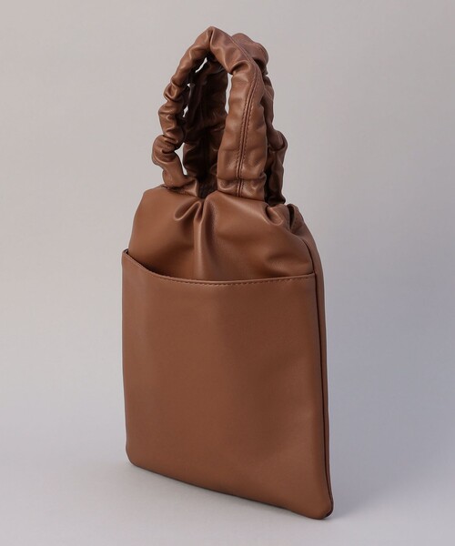 coen（コーエン）の「2wayギャザーハンドル巾着ショルダーバッグ（ショルダーバッグ・レディース・オフホワイト/ブラック/ブラウン・FREE）」の18枚目の写真