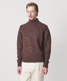 SOVEREIGN | <SOVEREIGN> ウール カシミヤ ムリネ ハイネック ニット(ニット/セーター)