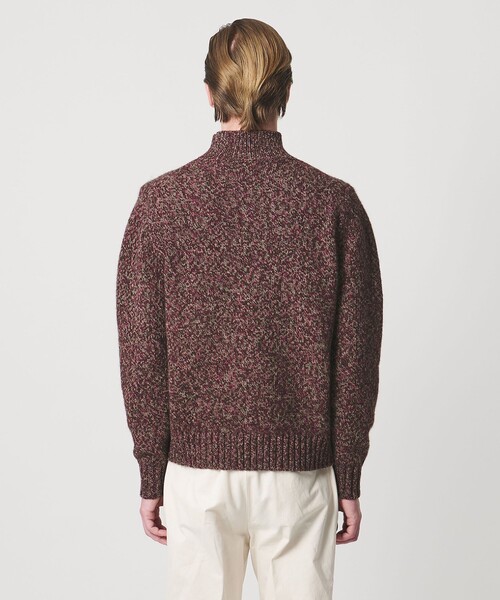 SOVEREIGN(ソブリン)の「<SOVEREIGN> ウール カシミヤ ムリネ ハイネック ニット(ニット/セーター・メンズ・ブラウン系・L)」の6枚目の写真