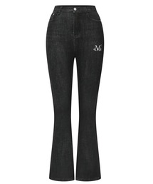 MUCENT（ムセント）の「◇MUCENT◇ブランド直輸入正規品 スレイト ブーツ カット デニム パンツ SLAITE BOOTS CUT DENIM PANTS（デニムパンツ）」