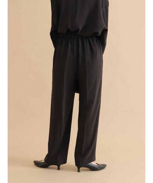 sm2rhythm（サマンサモスモスリズム）の「セミワイドパンツ【セットアップ可】（その他パンツ・レディース・ブラック/ライトベージュ・L/M）」の18枚目の写真