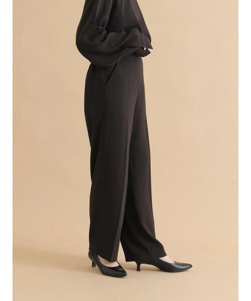 sm2rhythm（サマンサモスモスリズム）の「セミワイドパンツ【セットアップ可】（その他パンツ・レディース・ブラック/ライトベージュ・L/M）」の19枚目の写真