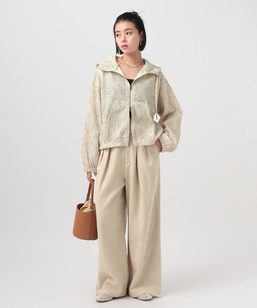 BAYFLOW(ベイフロー)の「フレフィットメッシュパンプス(パンプス・レディース・ブラック/アイボリー・LARGE/MEDIUM)」の6枚目の写真