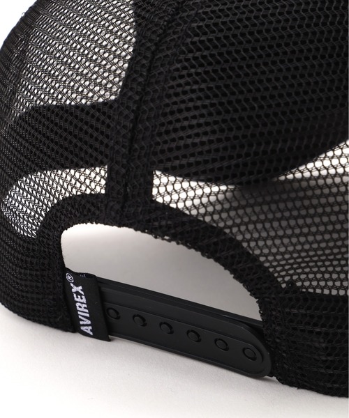 AVIREX（アヴィレックス）の「MILITARY WAPPEN TWILL MESH CAP / ミリタリーワッペン ツイル メッシュキャップ / AVIREX / アヴィレックス（キャップ・メンズ・オフホワイト/ブラック/オリーブ/ネイビー・FREE）」の12枚目の写真