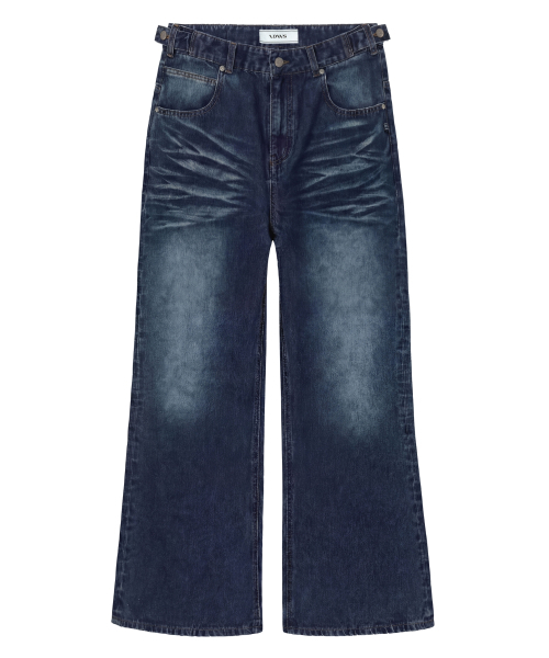 IDWS(アイドンワナセル)の「Motion Flare Denim Pants Indigo(デニムパンツ・レディース・その他・1/2/0)」の21枚目の写真