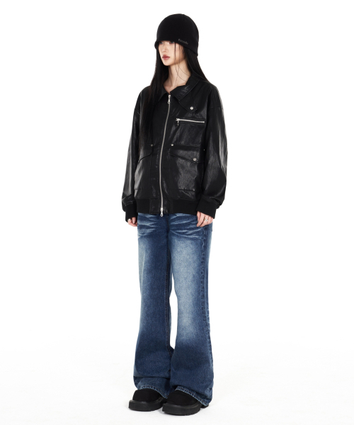 IDWS(アイドンワナセル)の「Motion Flare Denim Pants Indigo(デニムパンツ・レディース・その他・1/2/0)」の10枚目の写真