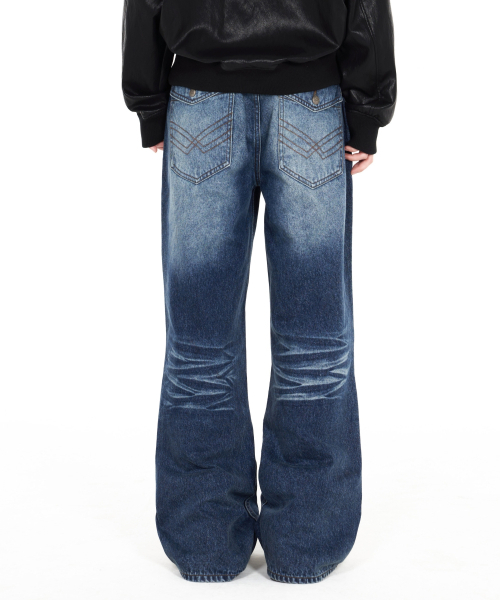IDWS(アイドンワナセル)の「Motion Flare Denim Pants Indigo(デニムパンツ・レディース・その他・1/2/0)」の11枚目の写真